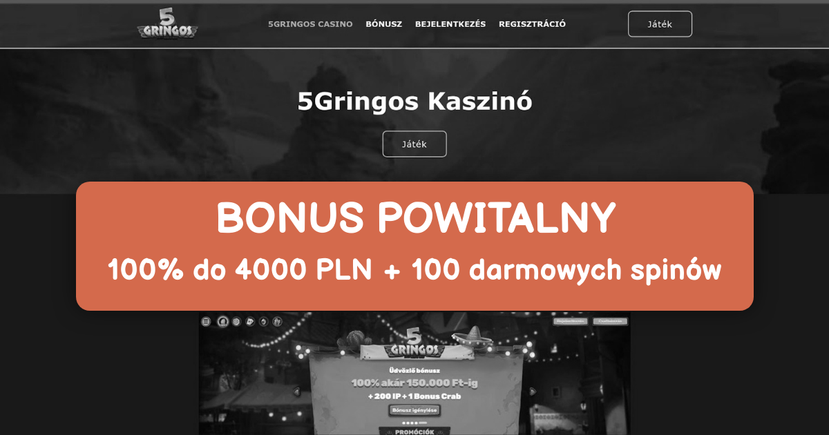 5Gringo Casino - Najlepsze Sloty Online w Polsce